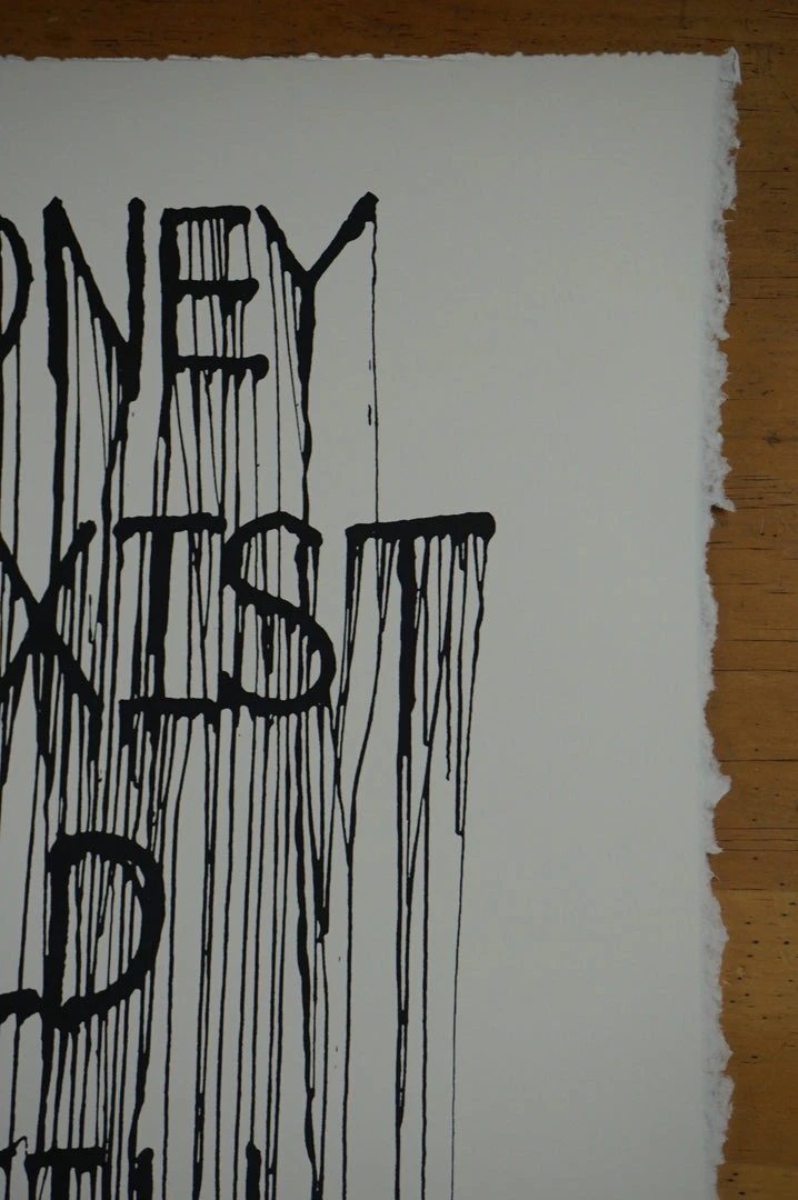 Mr Brainwash If Money Didn't Exist Would You Still Chase Your Dream - 2015 Hijack Poster Stre 5 Mr Brainwash If Money Didn't Exist Would You Still Chase Your Dream - 2015 Hijack Poster Stre