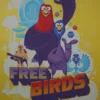 Movie/TV Posters Free Birds - 2013 Graham Erwin Poster Odd City Movie Cinema