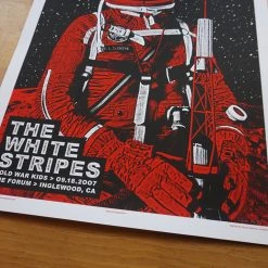 The White Stripes - 2007 Rob Jones Poster Los Angeles, CA