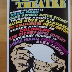 Colorado Triple A Convention - Jeff Holland Poster Boulder, CO, Coldplay, The Wallflowers 9 Colorado Triple A Convention - Jeff Holland Poster Boulder, CO, Coldplay, The Wallflowers