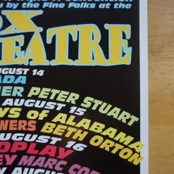 Colorado Triple A Convention - Jeff Holland Poster Boulder, CO, Coldplay, The Wallflowers 11 Colorado Triple A Convention - Jeff Holland Poster Boulder, CO, Coldplay, The Wallflowers