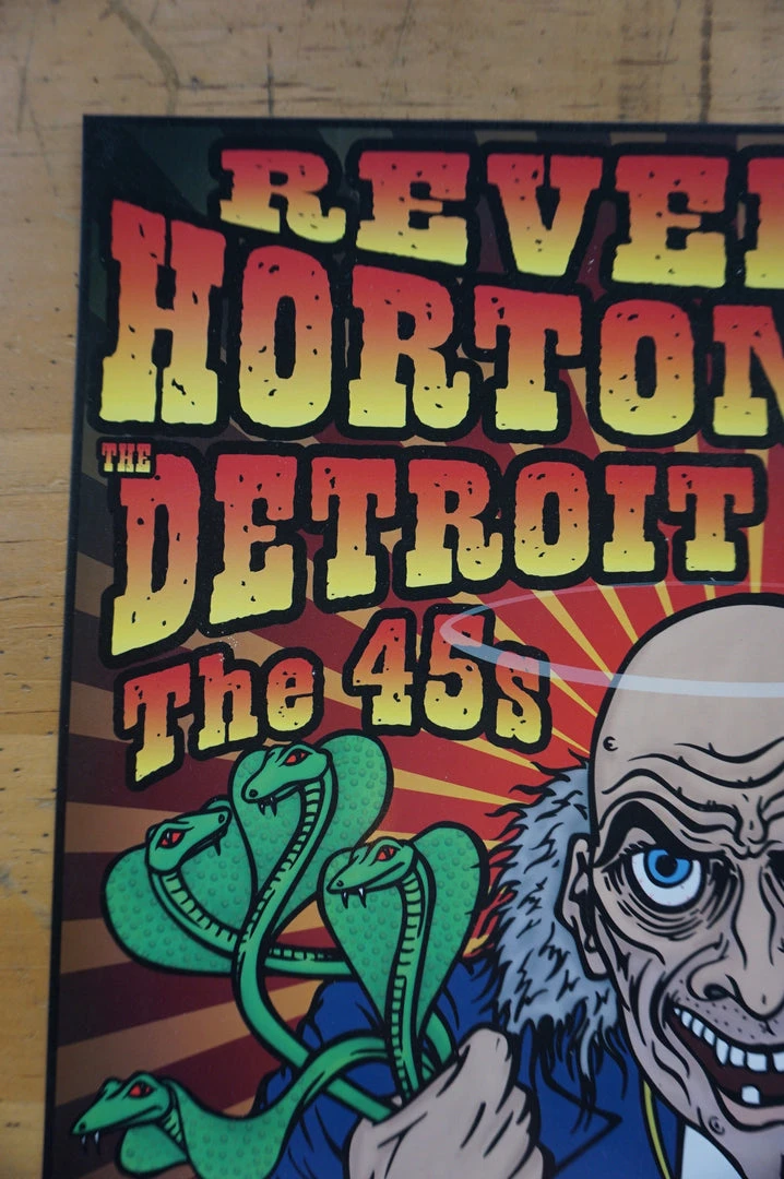 Reverend Horton Heat - Chris Shaw 2004 Poster Santa Cruz, CA Catalyst Gig Posters 5 Reverend Horton Heat - Chris Shaw 2004 Poster Santa Cruz, CA Catalyst Gig Posters