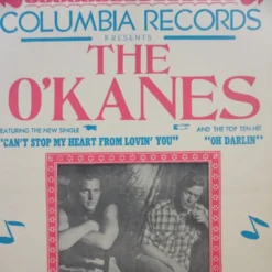 Sold Out Posters Gig Posters The O'Kanes - 1987 Columbia Records Hatch Show Prints Poster