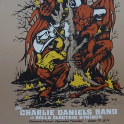 Charlie Daniels Band - 2014 Billy Perkins Poster Chamberlin 8 Charlie Daniels Band - 2014 Billy Perkins Poster Chamberlin