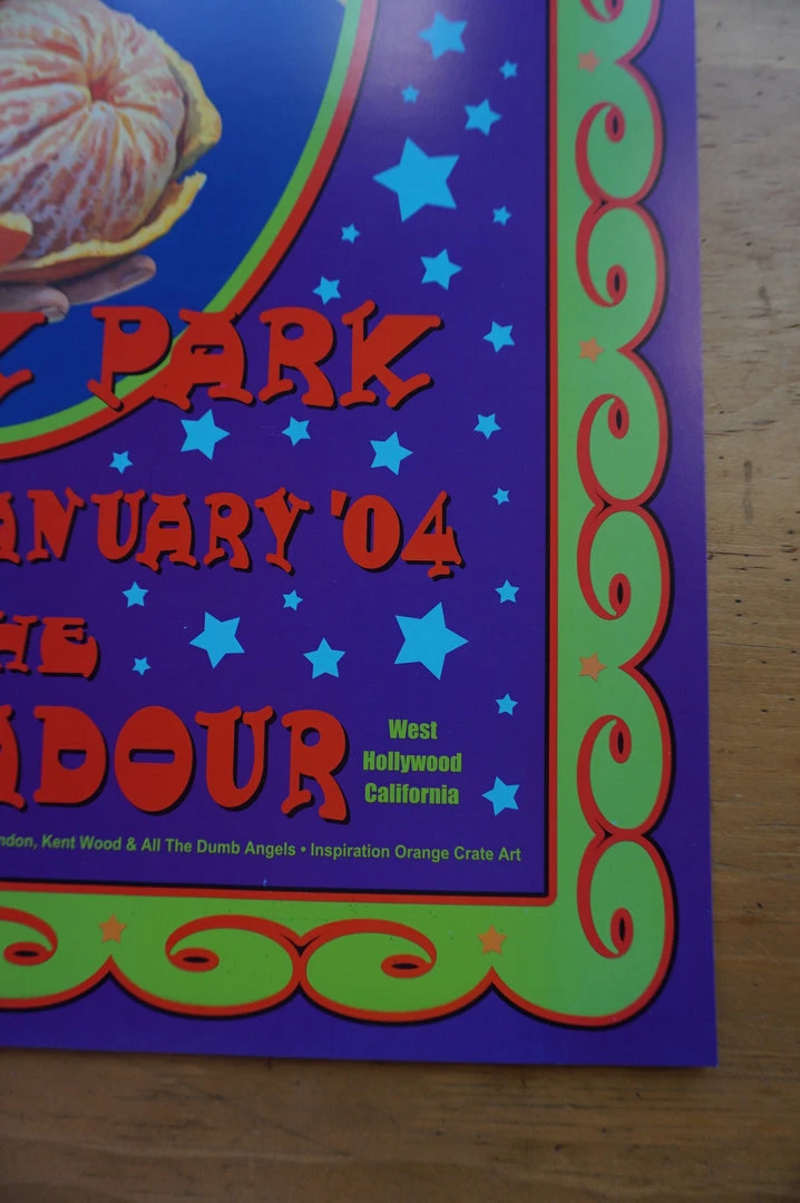 The Thrills - 2004 Dennis Loren Poster Patrick Park Troubadour Gig Posters 7 The Thrills - 2004 Dennis Loren Poster Patrick Park Troubadour Gig Posters