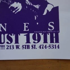 Sold Out Posters Charlie Hunter - 2011 Bishop Poster Austin, Texas Antone's Gig Posters