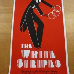 The White Stripes - 2005 Rob Jones Poster London Alexandra Palace 12 The White Stripes - 2005 Rob Jones Poster London Alexandra Palace