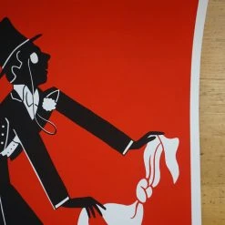 The White Stripes - 2005 Rob Jones Poster London Hammersmith Apollo Jack White