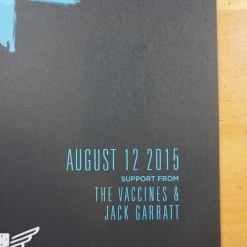 Sold Out Posters Mumford & Sons - 2015 Poster Calgary Alberta Scotiabank Arena