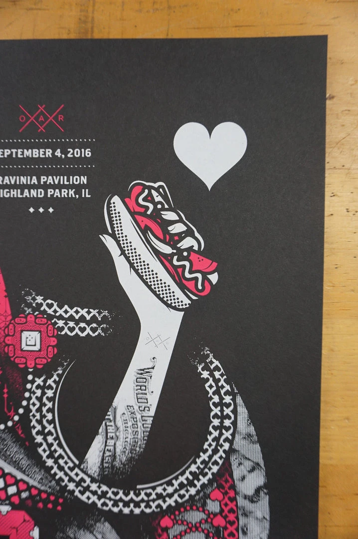 Gig Posters Oar - 2016 Delicious Design League Poster Ravinia 8 Gig Posters Oar - 2016 Delicious Design League Poster Ravinia