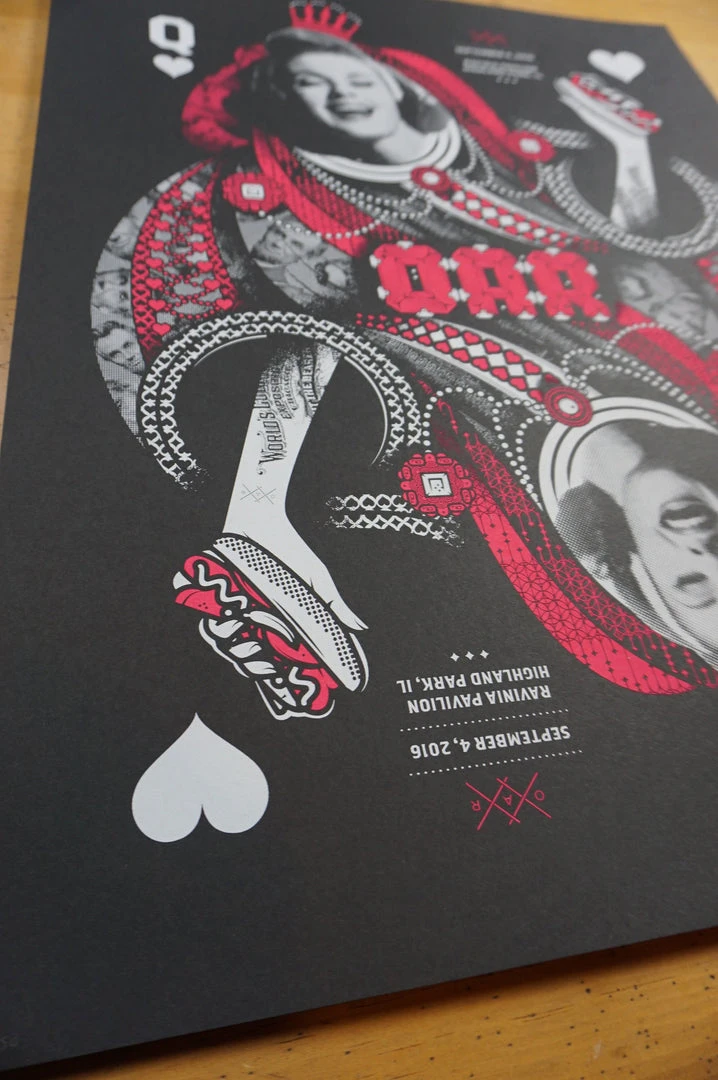 Gig Posters Oar - 2016 Delicious Design League Poster Ravinia 11 Gig Posters Oar - 2016 Delicious Design League Poster Ravinia