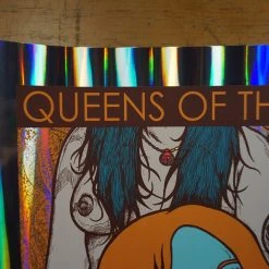 Queens Of The Stone Age - 2013 Jermaine Rogers Poster S/N Nashville FOIL 11 Queens Of The Stone Age - 2013 Jermaine Rogers Poster S/N Nashville FOIL