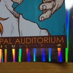 Queens Of The Stone Age - 2013 Jermaine Rogers Poster S/N Nashville FOIL 13 Queens Of The Stone Age - 2013 Jermaine Rogers Poster S/N Nashville FOIL