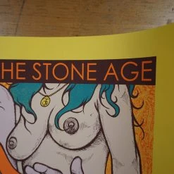 Queens Of The Stone Age - 2013 Jermaine Rogers Poster S/N Nashville YELLOW 12 Queens Of The Stone Age - 2013 Jermaine Rogers Poster S/N Nashville YELLOW
