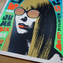 Gig Posters The Black Keys - 2015 Nate Duval Poster New York Mountain Jam