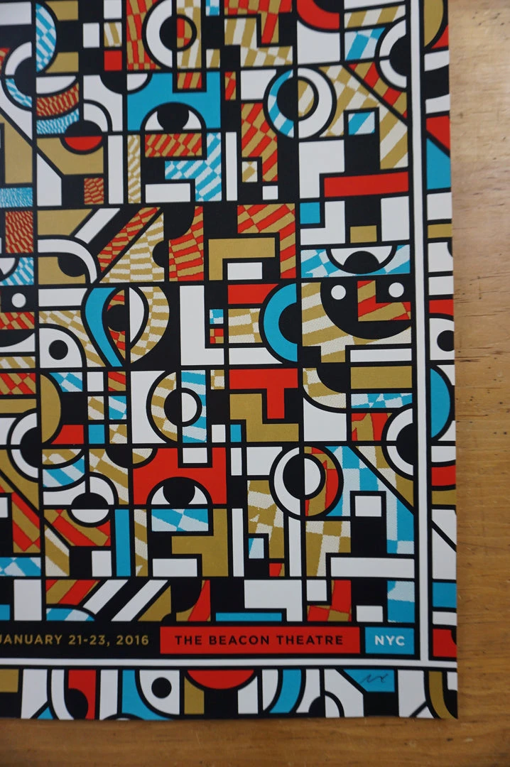 Umphrey's McGee - 2016 Nate Duval Poster New York Beacon Theatre Gig Posters 8 Umphrey's McGee - 2016 Nate Duval Poster New York Beacon Theatre Gig Posters