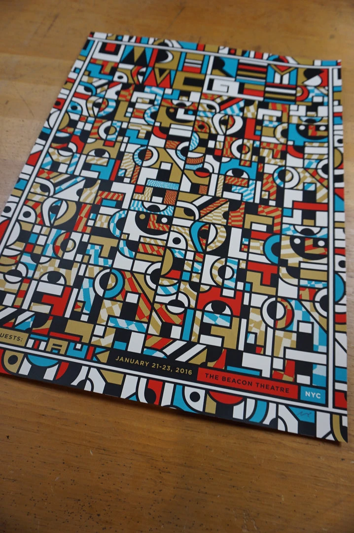 Umphrey's McGee - 2016 Nate Duval Poster New York Beacon Theatre Gig Posters 10 Umphrey's McGee - 2016 Nate Duval Poster New York Beacon Theatre Gig Posters