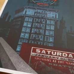 Fitz And The Tantrums - 2012 Jon Smith Poster Seattle Showbox Gig Posters