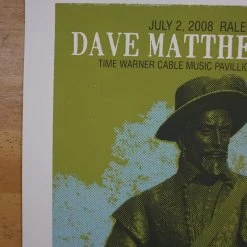 Dave Matthews Band - 2008 Methane Poster Raleigh Walnut Creek 1st Gig Posters 10 Dave Matthews Band - 2008 Methane Poster Raleigh Walnut Creek 1st Gig Posters