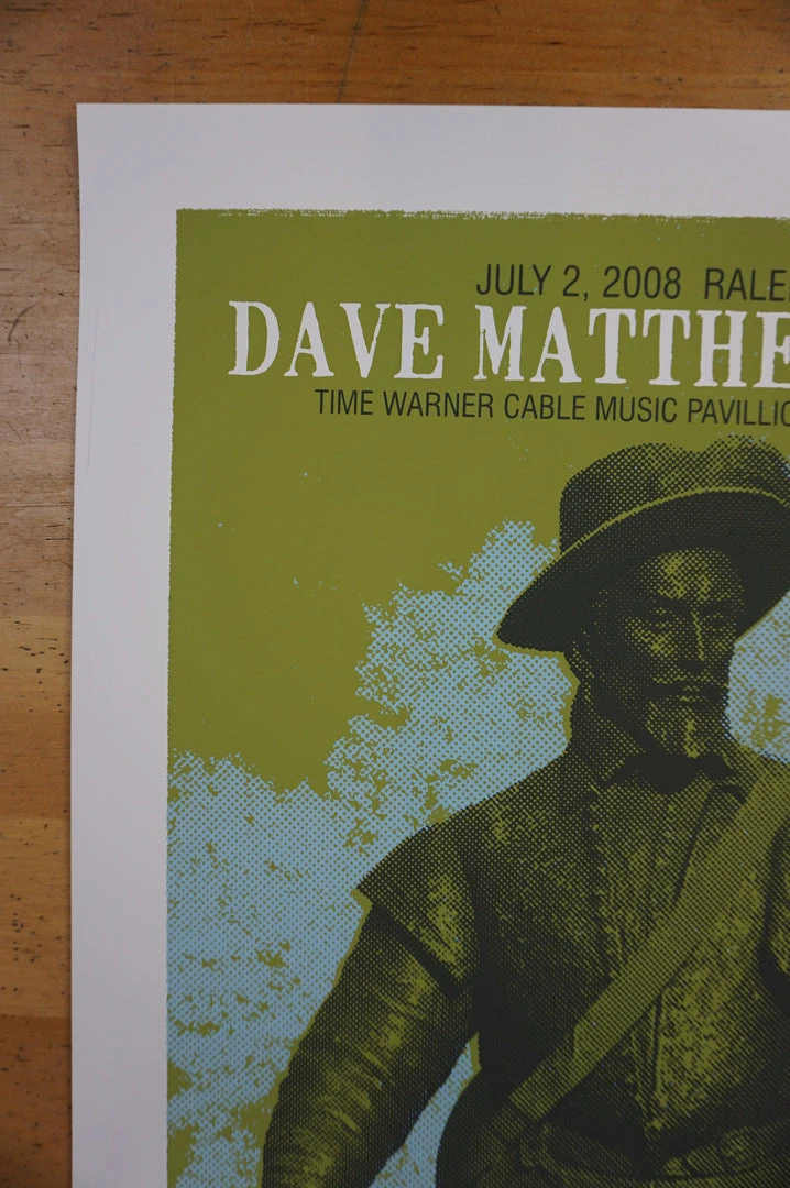 Dave Matthews Band - 2008 Methane Poster Raleigh Walnut Creek 1st Gig Posters 5 Dave Matthews Band - 2008 Methane Poster Raleigh Walnut Creek 1st Gig Posters