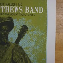 Dave Matthews Band - 2008 Methane Poster Raleigh Walnut Creek 1st Gig Posters 11 Dave Matthews Band - 2008 Methane Poster Raleigh Walnut Creek 1st Gig Posters