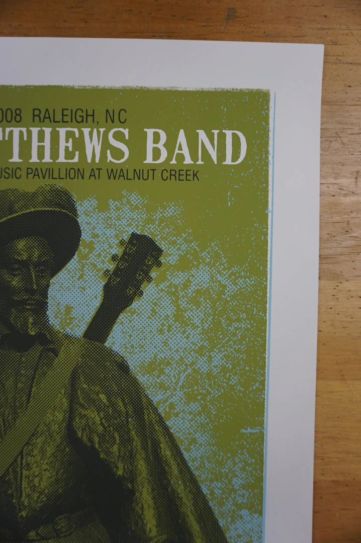 Dave Matthews Band - 2008 Methane Poster Raleigh Walnut Creek 1st Gig Posters 6 Dave Matthews Band - 2008 Methane Poster Raleigh Walnut Creek 1st Gig Posters