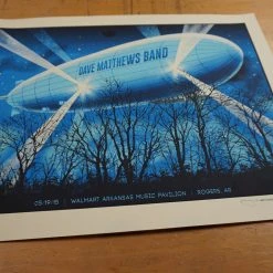 Dave Matthews Band - 2015 Methane Poster Rogers, Arkansas AP