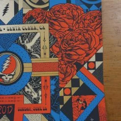 Grateful Dead - 2015 Status Serigraph Poster Fare Thee Well Santa Clara 13 Grateful Dead - 2015 Status Serigraph Poster Fare Thee Well Santa Clara