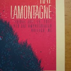 Ray LaMontagne - 2016 John Vogl Poster The Bungaloo Raleigh Red Hat Gig Posters 13 Ray LaMontagne - 2016 John Vogl Poster The Bungaloo Raleigh Red Hat Gig Posters