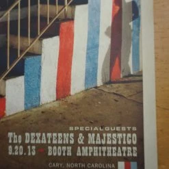 Alabama Shakes - 2013 Kii Arens Poster Cary, NC Booth Amph. Gig Posters