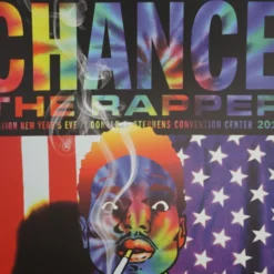 Chance The Rapper - 2015 Kii Arens Poster Rosemont, IL S/N Gig Posters 11 Chance The Rapper - 2015 Kii Arens Poster Rosemont, IL S/N Gig Posters