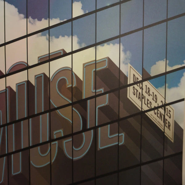 Muse - 2016 Kii Arens Poster Los Angeles Staples Center Gig Posters 3 Muse - 2016 Kii Arens Poster Los Angeles Staples Center Gig Posters