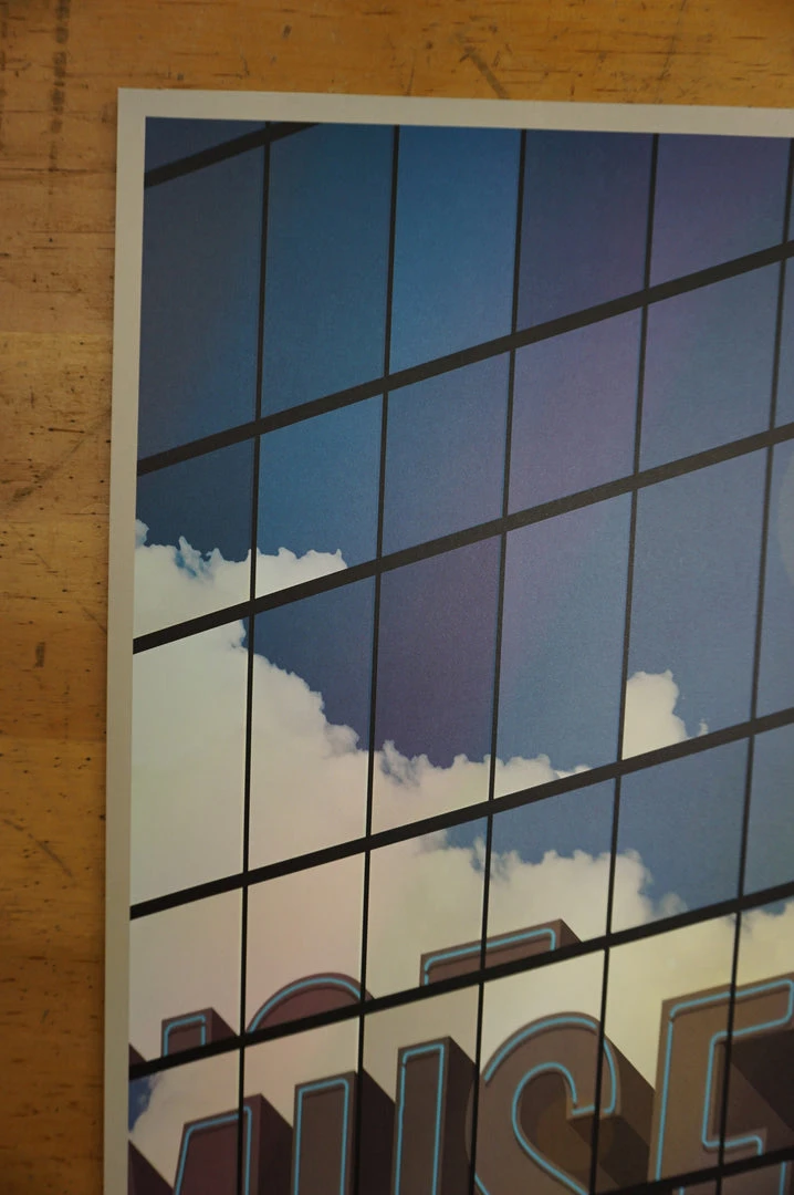 Muse - 2016 Kii Arens Poster Los Angeles Staples Center Gig Posters 5 Muse - 2016 Kii Arens Poster Los Angeles Staples Center Gig Posters