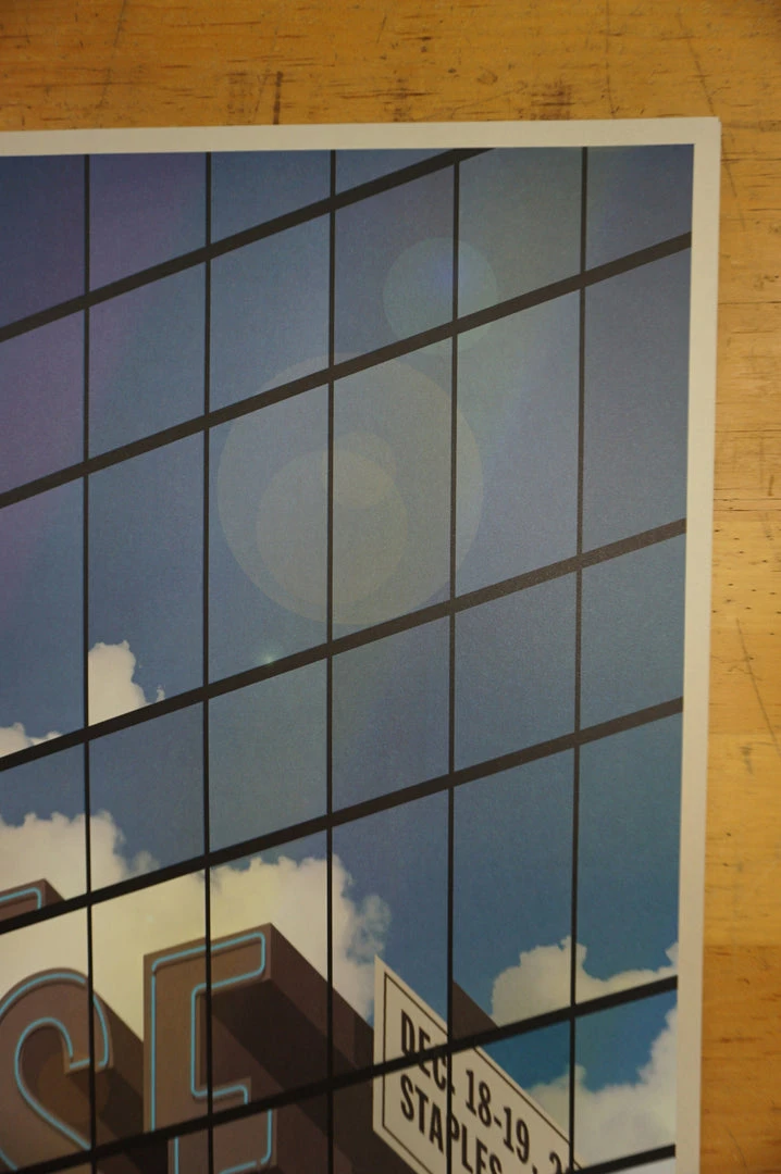 Muse - 2016 Kii Arens Poster Los Angeles Staples Center Gig Posters 6 Muse - 2016 Kii Arens Poster Los Angeles Staples Center Gig Posters