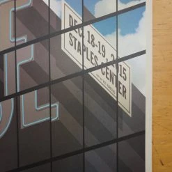 Muse - 2016 Kii Arens Poster Los Angeles Staples Center Gig Posters 13 Muse - 2016 Kii Arens Poster Los Angeles Staples Center Gig Posters