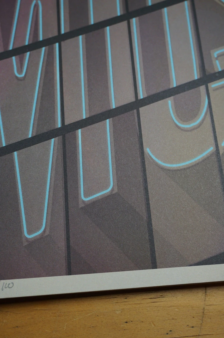 Muse - 2016 Kii Arens Poster Los Angeles Staples Center Gig Posters 8 Muse - 2016 Kii Arens Poster Los Angeles Staples Center Gig Posters