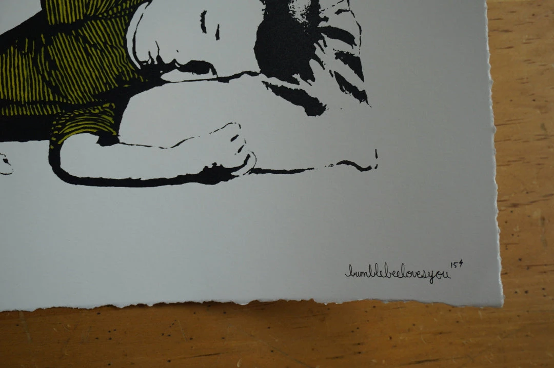 Art Prints Passed Out - 2015 Bumblebee Loves You Poster 1st Ed Bumble Bee 7 Art Prints Passed Out - 2015 Bumblebee Loves You Poster 1st Ed Bumble Bee