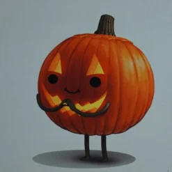 Art Prints Current Mood #3 - 2016 Mike Mitchell Poster Print Pumpkin