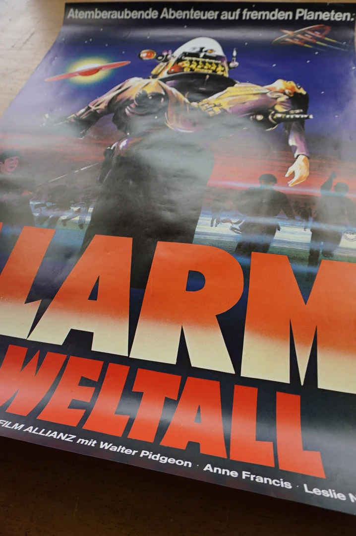 Sold Out Posters Alarm Im Weltall - 1956 Original One Sheet Poster Movie Cinema Movie/TV Posters 9 Sold Out Posters Alarm Im Weltall - 1956 Original One Sheet Poster Movie Cinema Movie/TV Posters