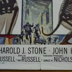 Sold Out Posters The Man With The X Ray Eyes - 1963 Original One Sheet Movie Poster Cinema Movie/TV Posters