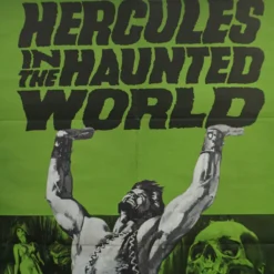 Sold Out Posters Movie/TV Posters Hercules In The Haunted World - 1962 Original One Sheet Poster Cinema