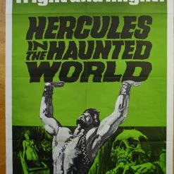 Sold Out Posters Movie/TV Posters Hercules In The Haunted World - 1962 Original One Sheet Poster Cinema
