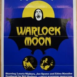 Sold Out Posters Warlock Moon - 1973 Original One Sheet Poster Drive-in Grindhouse Cinema