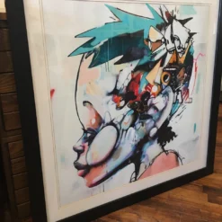 My Secrets Keep Secrets - 2012 Hebru Brantley Poster Print Street Art FRAMED Art Prints