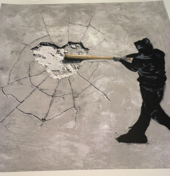 The Beating Heart 2014 Hijack Poster Street Art Print Graffiti MBW Mr. Brainwash Mr Brainwash 2 The Beating Heart 2014 Hijack Poster Street Art Print Graffiti MBW Mr. Brainwash Mr Brainwash