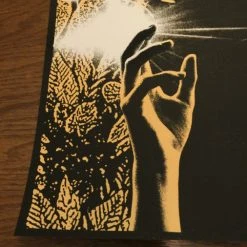 Arcade Fire - 2014 Rob Jones Poster Print Reflektor Tour SUNSHINE Silent Giants