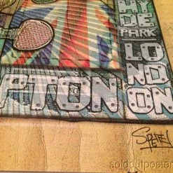 Eric Clapton - 2008 Ron Donovan/Firehouse Poster Print Hyde Park 08/28/08