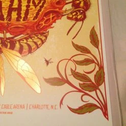 Pearl Jam - 2013 Munk One Poster Charlotte NC Time Warner Cable Arena Gig Posters