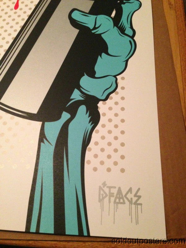 Pearl Jam - 2013 D*Face Dface Poster Print Seattle, WA 1st Edition, Show Gig Posters 7 Pearl Jam - 2013 D*Face Dface Poster Print Seattle, WA 1st Edition, Show Gig Posters