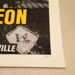 Kings Of Leon - 2014 Print Mafia Poster Gary Clark Jr Nashville, TN S/N